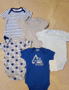 5  grow with me body suits